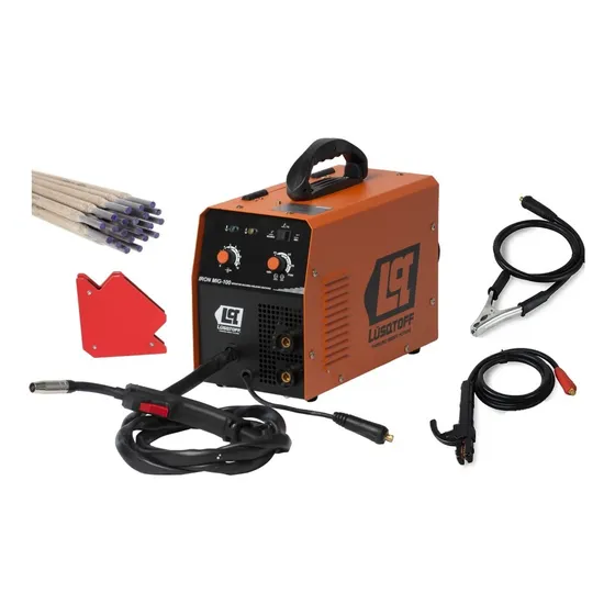 Soldadora Inverter 3 En 1 Electrodos Torcha 90 Amp Lusqtoff
