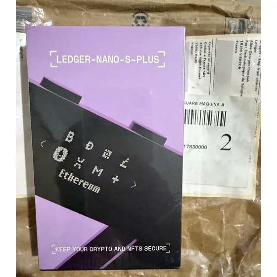 [ledger] Nano S Plus - Carteira Cripto Usb-c Original França