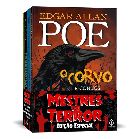 Mestres do Terror, de Lovecraft, H. P.. Editorial Principis, capa mole em português, 2020