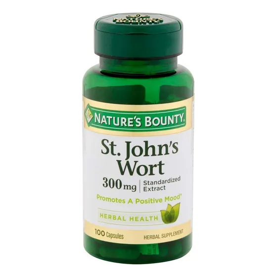 Suplemento Nature's Bounty: Hierba De San Juan, 300 Mg, 100