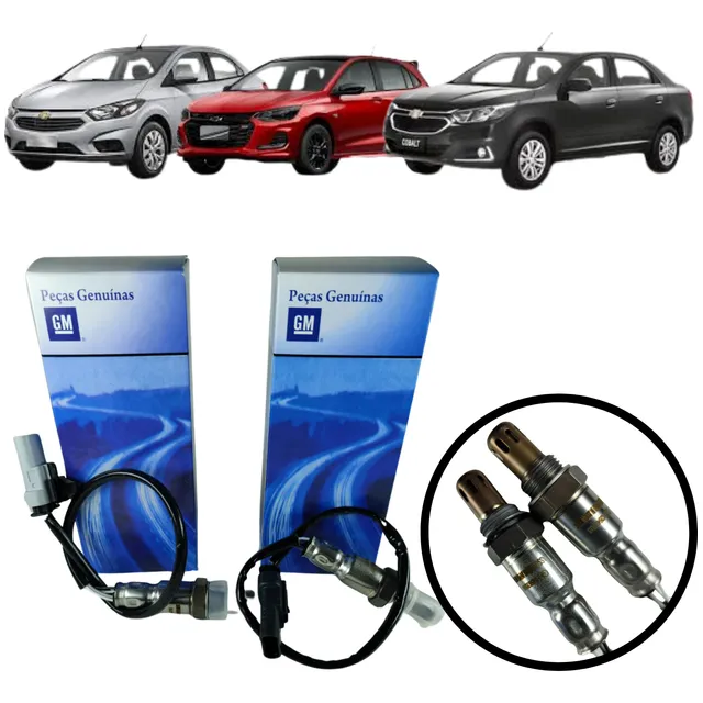 2x Sondas Lambda Pos/pre Catalisador Onix- 12643708 24583550
