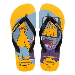Chinelo Havaianas Top The Simpsons Masculino E Feminino Chinelo Havaianas Top The Simpsons Masculino E Feminino