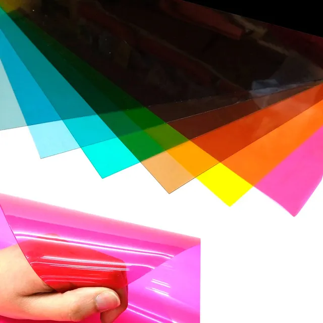 Celuloide En Laminas Traslucido De Color 50x70 X1 Unidad