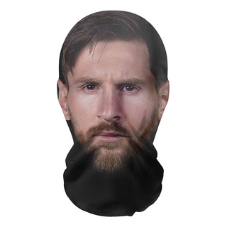 Máscara Con Estampado Completo De Máscaras 3d Messi Realistic Máscara Con Estampado Completo De Máscaras 3d Messi Realistic
