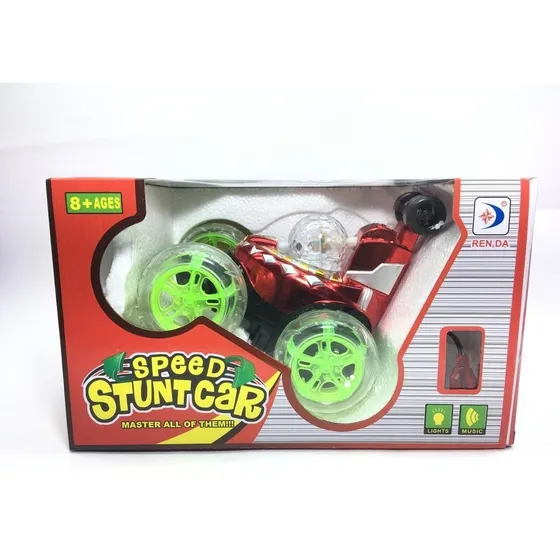 Carro Loco A Control Remoto Luces Y Sonidos Acrobacia  