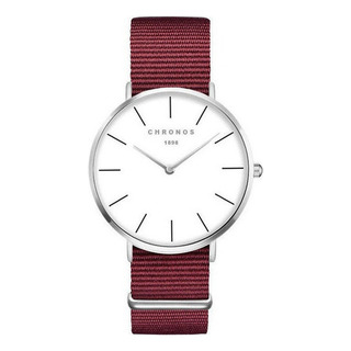 Reloj De Cuarzo Analógico Clásico Chronos Chronos Ch02 Para Reloj De Cuarzo Analógico Clásico Chronos Chronos Ch02 Para