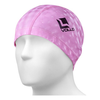 Touca De Natação Pu Swimming Caps Toca Vn401 Vollo Cor Rosa Touca De Natação Pu Swimming Caps Toca Vn401 Vollo Cor Rosa