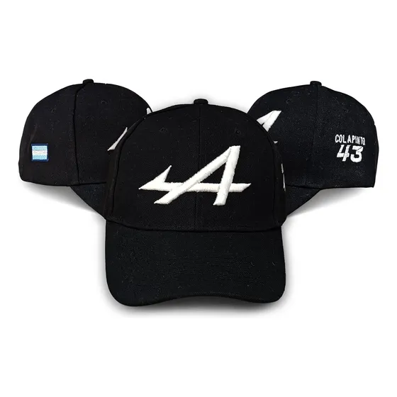 Gorra Alpine Colapinto F1 2025 C/hebilla Bordada _meskite.ar