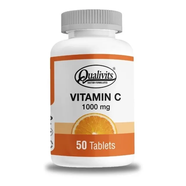 Qualivits® Vitamin C 1000mg X 50 Tabletas