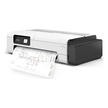 Impresora Plotter a Tinta Continua imagePROGRAF Canon Tc-20 con wifi 24 Pulgadas Color Blanco