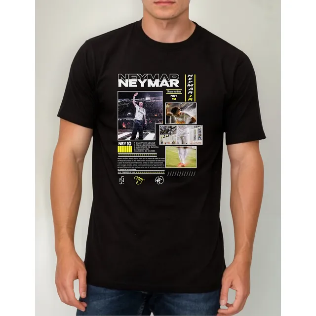 Remera De Neymar Santos