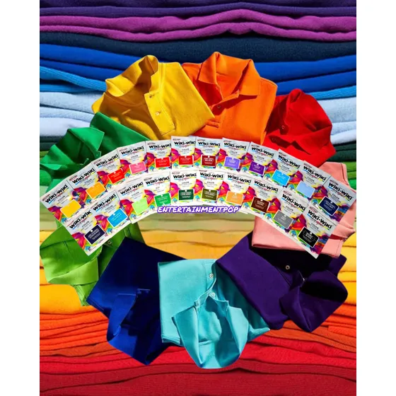 Wiki Wiki Original Colores Teñir Ropa Nueva Negro Viki Viki