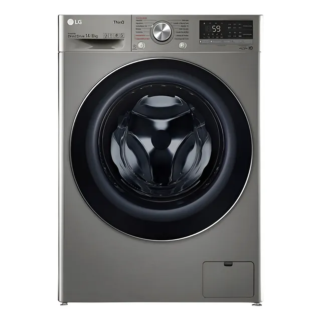 Lavasecarropas LG 14 Kg Gris Wd14vv4s6c