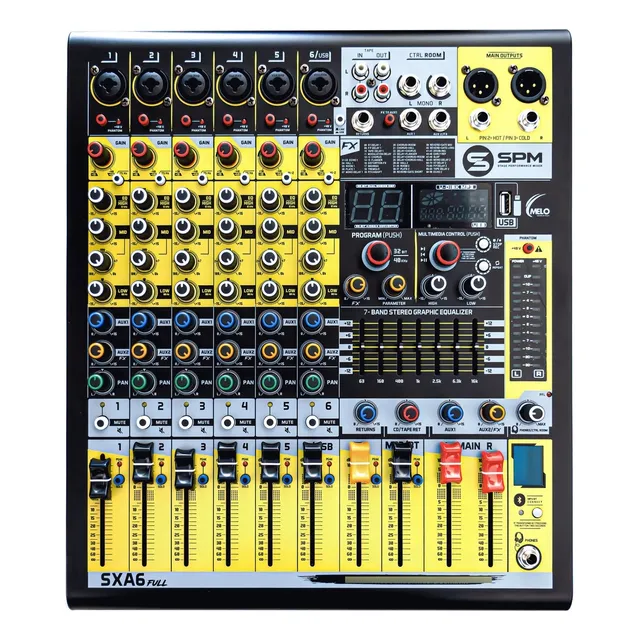 Consola Melo Sxa6full De Mezcla