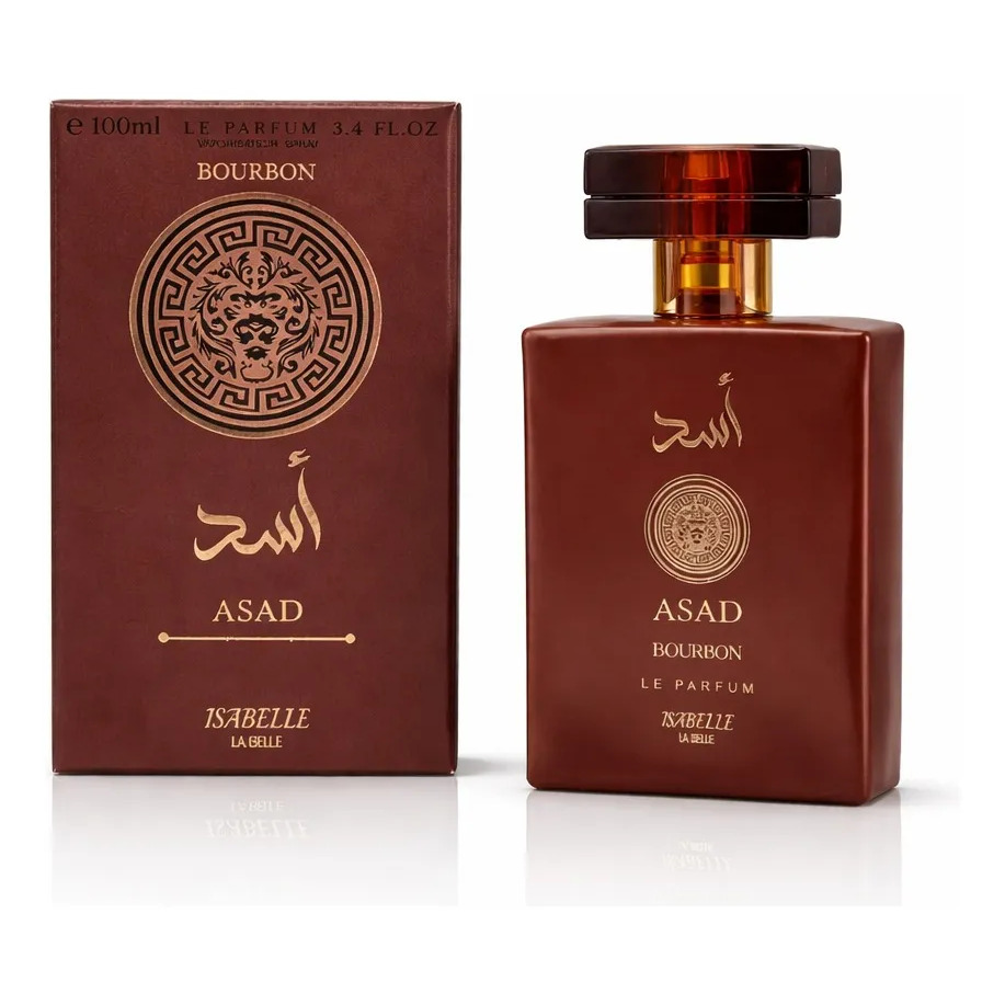Perfume Aråbe Asad Bourbon 100ml - Marca Isabelle La Belle | Fixação Intensa, Notas Amadeiradas Marcantes E Elegùncia Masculina Perfume Aråbe Asad Bourbon 100ml - Marca Isabelle La Belle | Fixação Intensa, Notas Amadeiradas Marcantes E Elegùncia Masculina