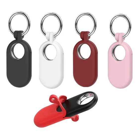 4×capa Silicone Para Samsung Galaxy Smarttag2 Com Anel
