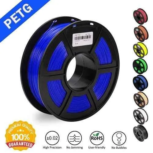 Filamento 3D Sunlu PETG de 1.75mm y 1kg azul