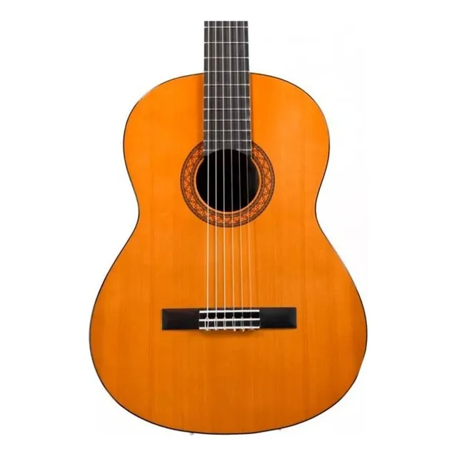 Guitarra Clasica Acústica Yamaha Acabado Natural C45 Meses Orientación de la mano Diestro