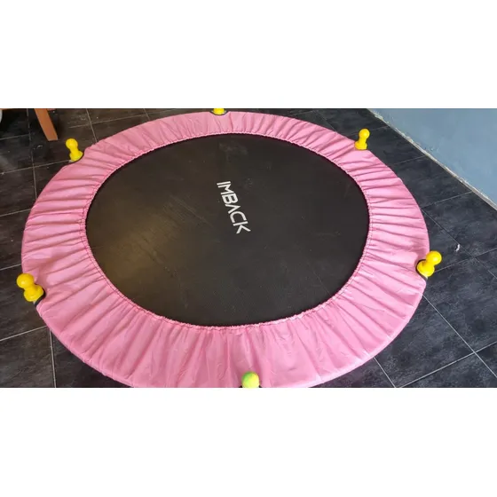 Cama Elastica Negra Rosa