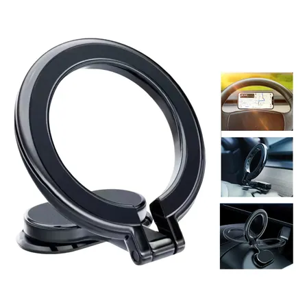 Suporte De Celular Veicular Automotivo Pra Carro Kiboule Preto