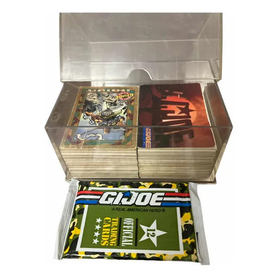 Tarjetas De Colección Gi Joe 1991 Completas 200 Tarjetas 
