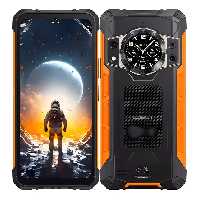 Cubot Ace 2 4g 16gb 128gb Triple Cam Naranja Y Negro