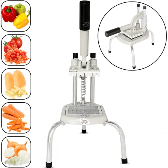 Picador Cortador Industrial Cabrita de Mesa Corta Legumes Batatas Verduras - Cozinha Gourmet