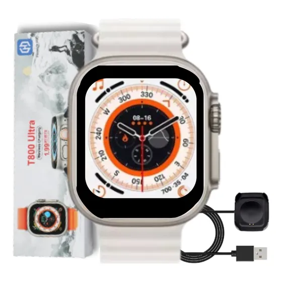 Relógio Smartwatch T800 Ultra Série8 Amoled Notificações Gps
