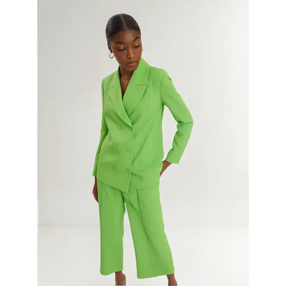Blazer Iódice Com Recorte Verde