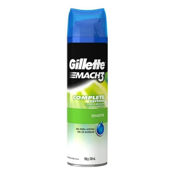 Gel De Afeitar Gillette Defense Sensitive 198 G
