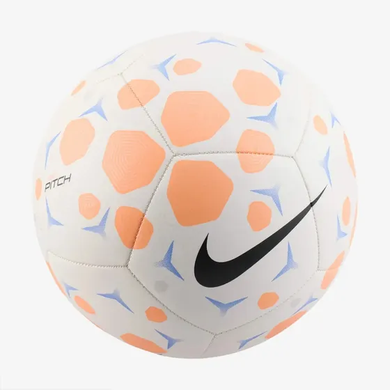 Nike lanzamiento bola de fútbol blanco