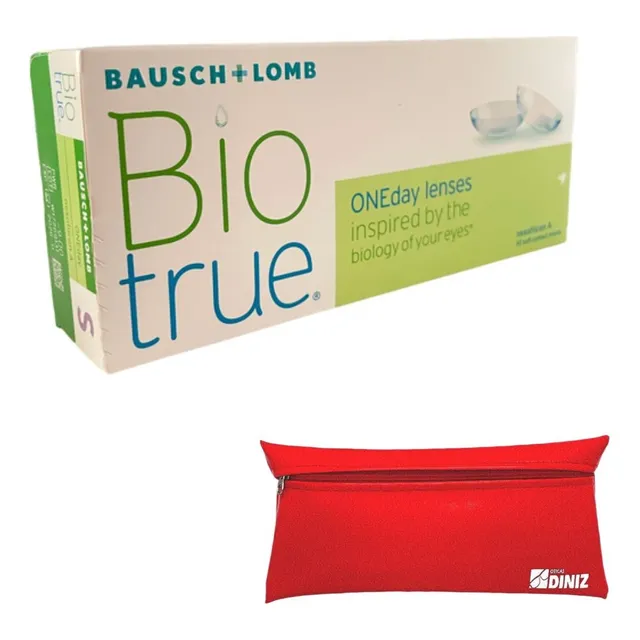 Lente De Contato Biotrue 1 Day 30 Usos Com Grau + Brinde