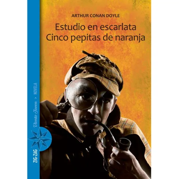 Estudio en Escarlata & Cinco Pepitas de Naranja Arthur Conan Doyle