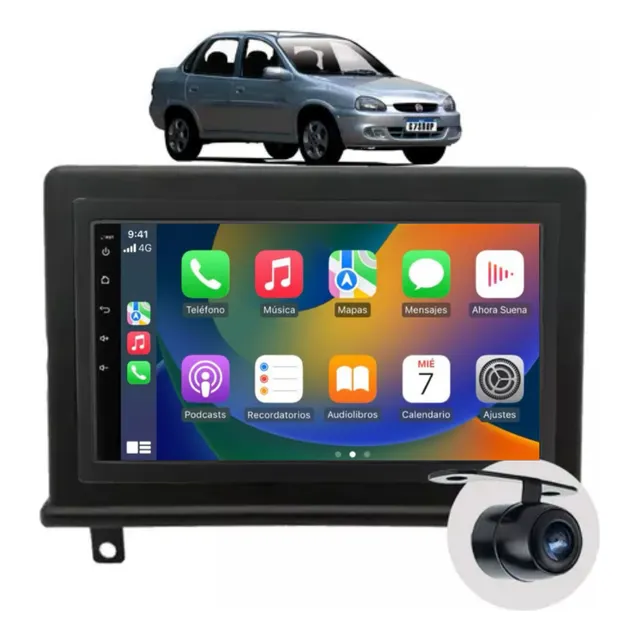 Radio Multimedia Pantalla Chevrolet Corsa Carplay Android Bt