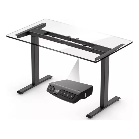 Escrivaninha gamer DewertOkin mesa conforto metal de 150000cm x 70cm x 60cm preto