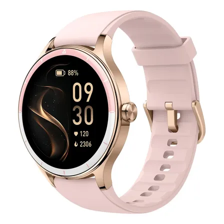 Smartwatch Ai Moda Relógio De Liga De Alumínio 100 Bettdow Fb046 Esportes Caixa Rosa Rosa-pálido