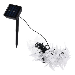 Guirnalda De Luces Solares Con Forma De Libélula, 30 Led, Al Guirnalda De Luces Solares Con Forma De Libélula, 30 Led, Al