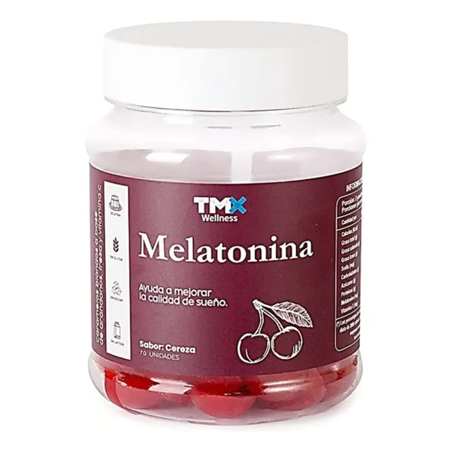 Melatonina 70 Gomitas Tmx Wellness - Fisica Cereza