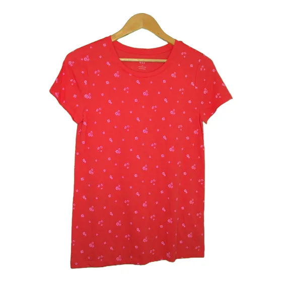 Polo Floreado Mujer - Gap