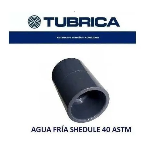 Unión,  Anillo Soldable Pvc 1 1/2'' . Para Agua Fría Tubrica
