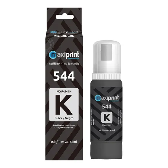  Tinta Epson 504 544  L3110 L4150 4160 6161 6171 Maxiprint 