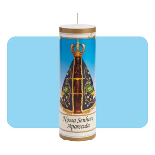 Kit 4 Vela De 7 Dias Votiva Nossa Senhora Imagem Santo 262g Kit 4 Vela De 7 Dias Votiva Nossa Senhora Imagem Santo 262g