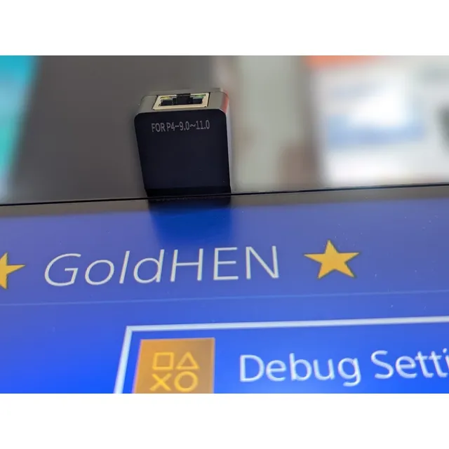 Playstation 4 Slim 500g - Goldhen 11.0 - Ethernet Auto-hack