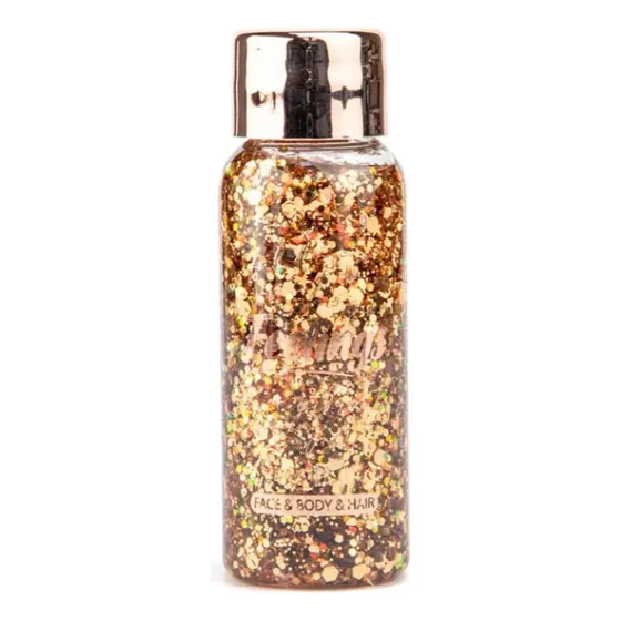 Glitter Gel Holográficas Brillo Máximo Rostro Cuerpo Cabello