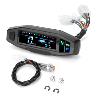 Velocímetro Lcd Miniatura Universal Para Motocicletas Velocímetro Lcd Miniatura Universal Para Motocicletas