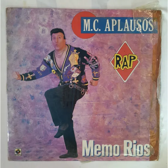 Memo Rios M.c. Aplausos Rap Disco De Vinilo Lp Original Edición Original