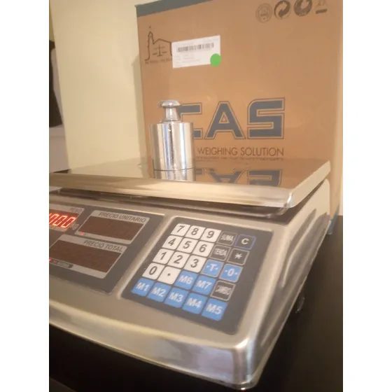 Balanza Electrónica Marca Cas