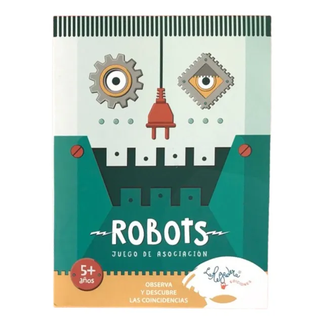 Juego De Mesa Familiar Robots - Juego Cooperativo
