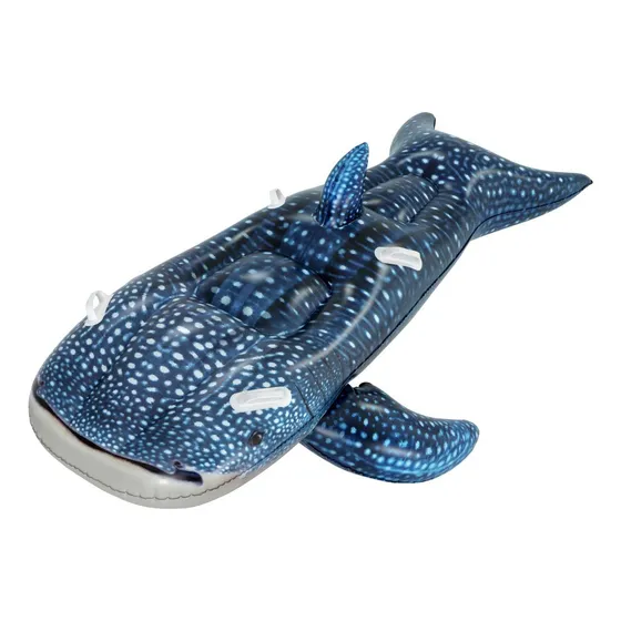 Inflable Tiburón Ballena Doble 1,93mt. Bestway 41482 Color Azul