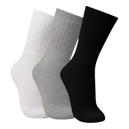Kit 3 Meias Trifil Cano Alto Algodão Masculina Feminina Já